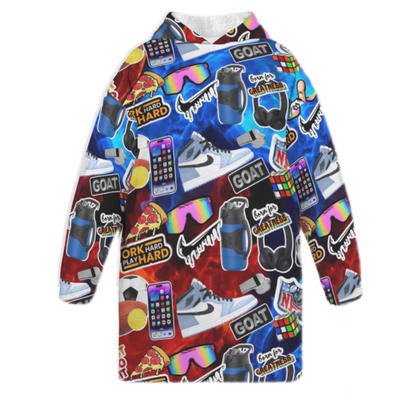 Blanket Hoodie ( kids size )