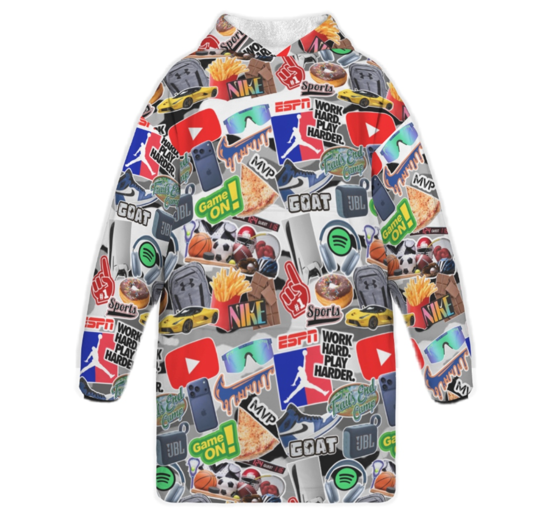 Blanket Hoodie ( kids size )