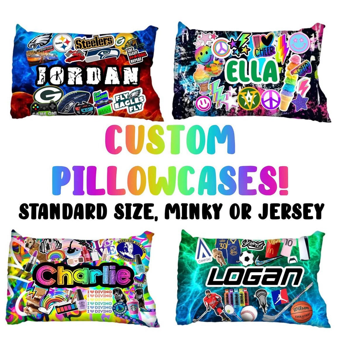 Minky Pillow Case