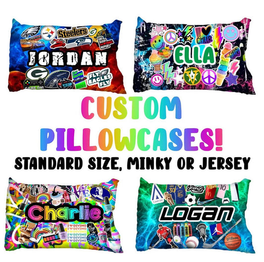 Minky Pillow Case