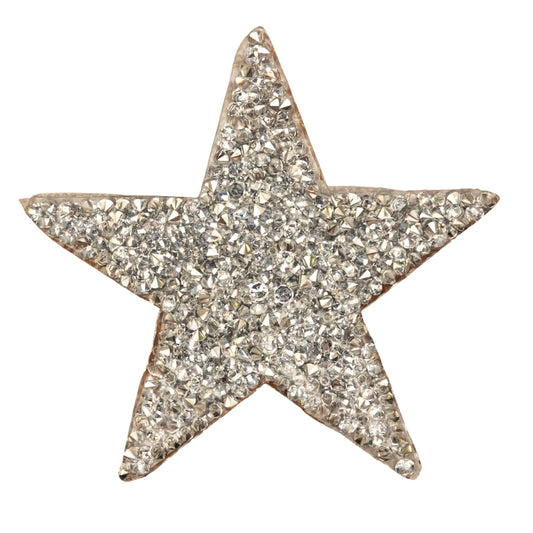 Large Glitter Star Patch