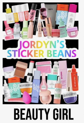 Sticker Bean Cover Sticker Only