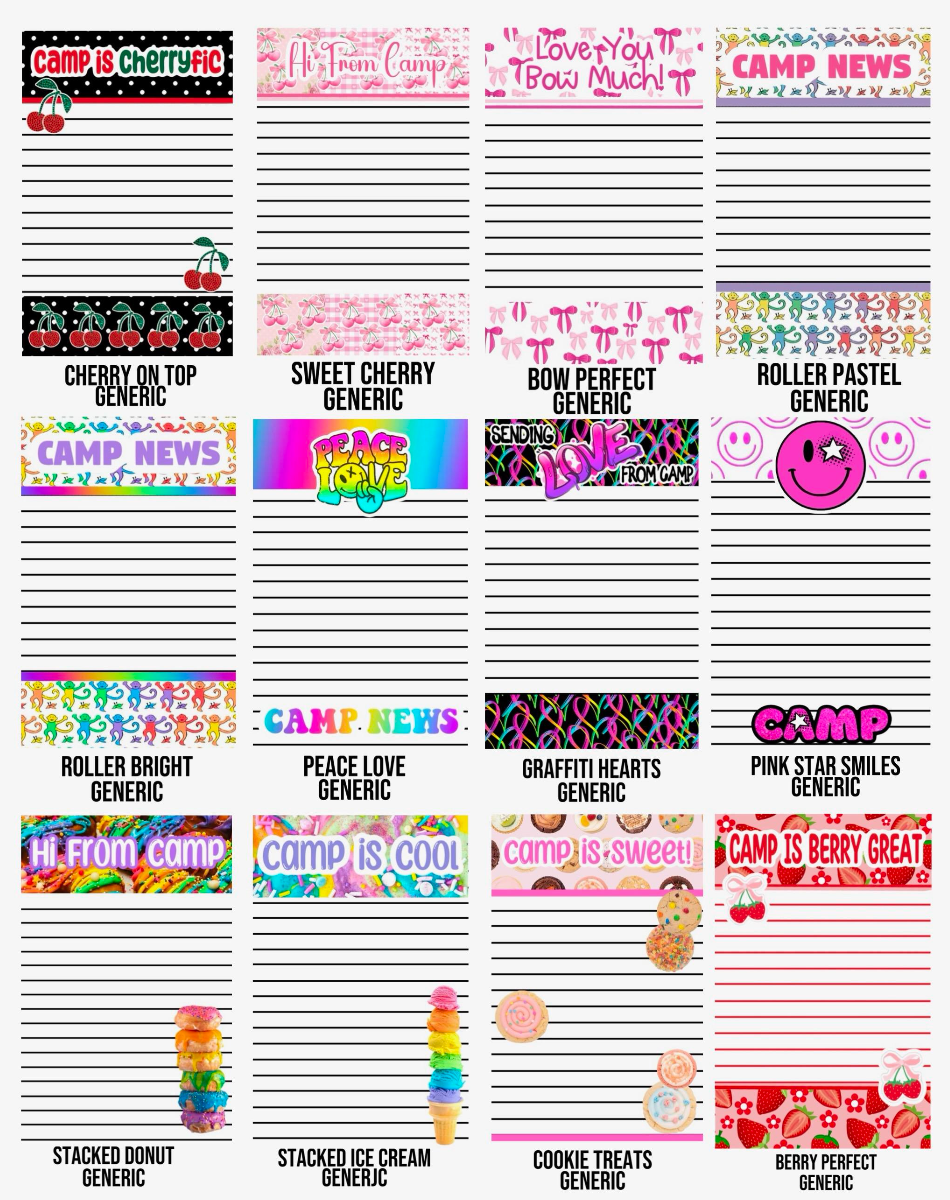 Generic Stationery 50 Sheets / 50 Envelopes