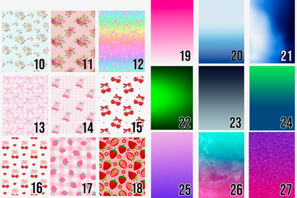 Personalized Glossy Notecard 10 Pack