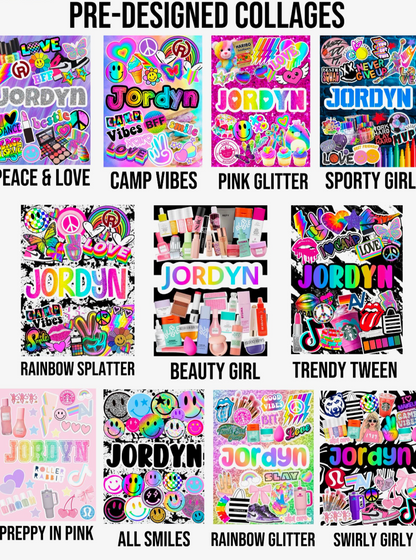 Personalized Glossy Notecard 10 Pack